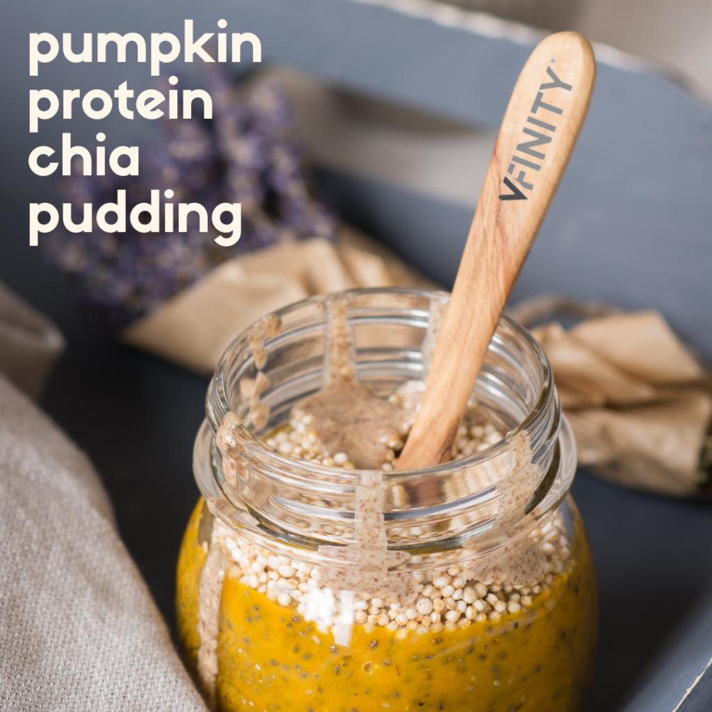 Pumpkin Protein Chia Pudding